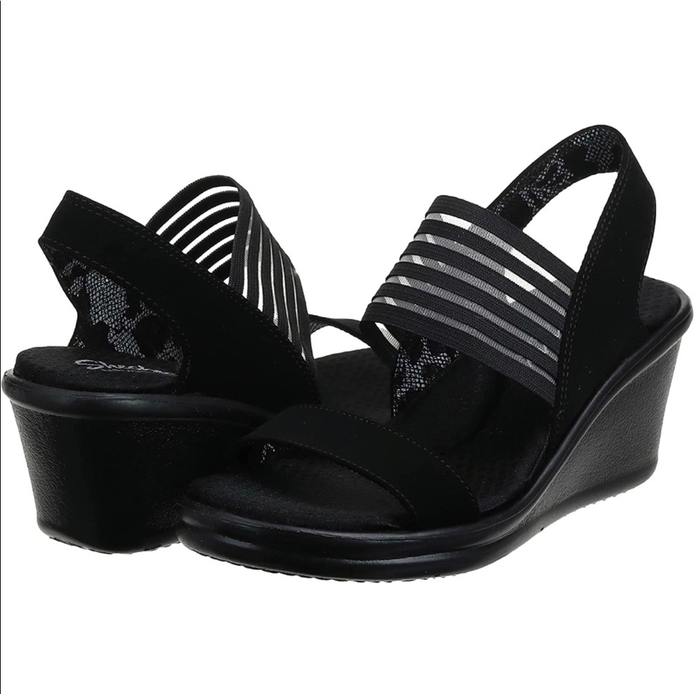 Skechers Cali Women's Rumblers Sci-Fi Wedge Sandal